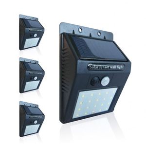 Lampada da parete per esterno ip65 impermeabile 20 led sensore di movimento solare sensore di movimento luce solare da giardino per esterno - Product Image 4