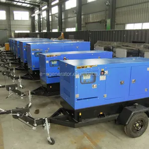 best price of diesel generators with trailer from alibaba china