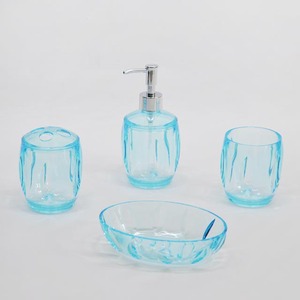 ชุดอุปกรณ์ห้องน้ำสีฟ้าท้องฟ้าน่ารักสไตล์จีน - Product Image 1