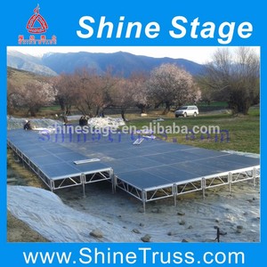 Largement utilisé acrylique/contreplaqué montage étape plate-forme ensemble <span class=keywords><strong>complet</strong></span> stade personnalisé - Product Image 5