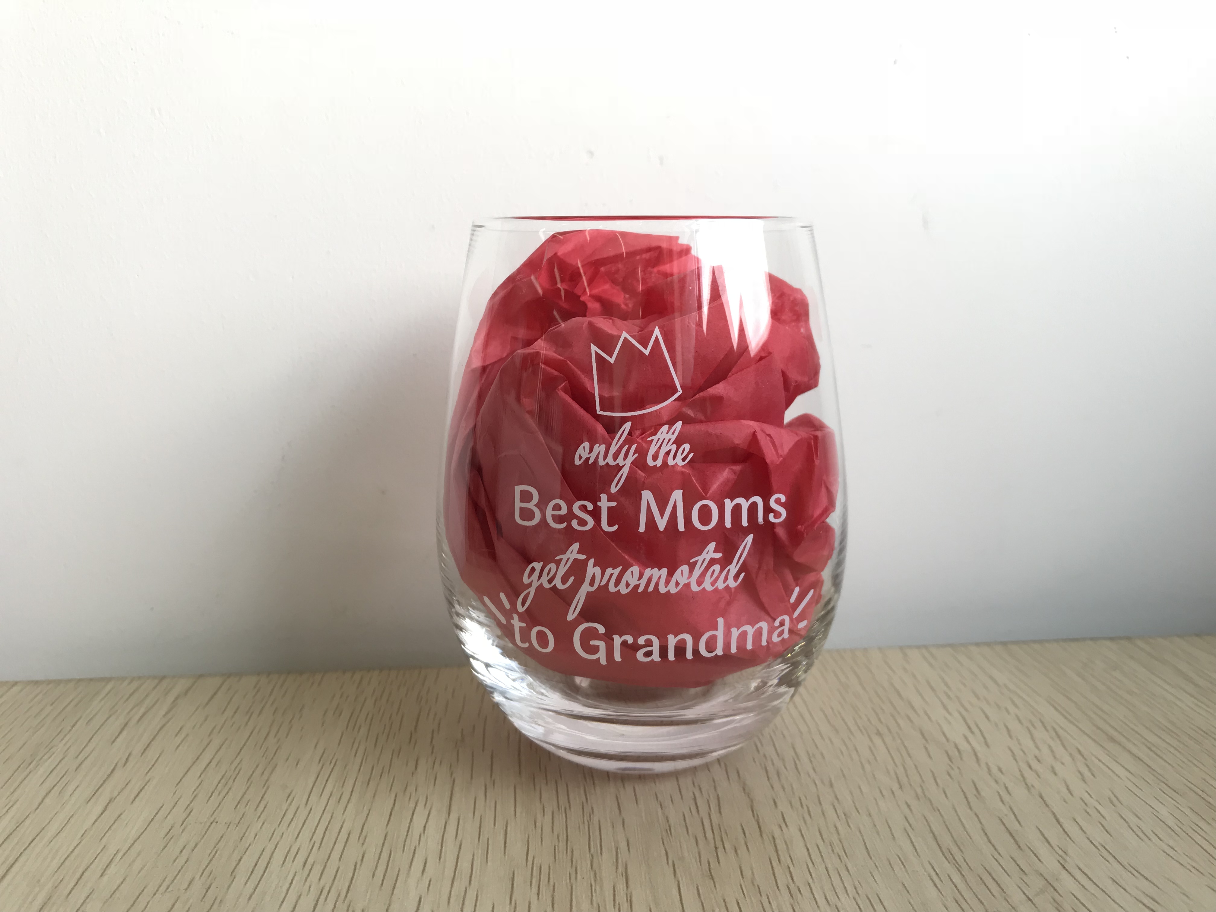 Top Sales Custom Etched Logo Crystal Couple Glass Stemless Wine Glass and Pint Beer Glass Set