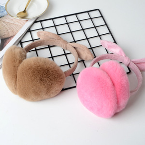 2019 reale Pelliccia di <span class=keywords><strong>Agnello</strong></span> Più Poco Costoso Cuffie Paraorecchie/paraorecchie per L'inverno/Inverno Paraorecchie di Moda - Product Image 3