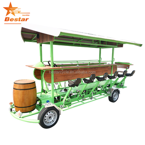 Energía solar cerveza venta bicicleta pedal pub local City Park Café Trike - Product Image 4
