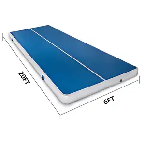 Airtrack Airfloor Airtrick Bán Chạy 3*1M Trang Chủ Sử Dụng Nhỏ Thể Dục Dụng Cụ Không Khí Đào Tạo Đặt Để Bán Tumble Theo Dõi Trampoline