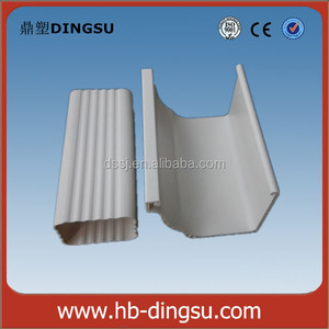 Rectangular <span class=keywords><strong>PVC</strong></span> <span class=keywords><strong>bajante</strong></span> con <span class=keywords><strong>PVC</strong></span> Gutter montaje - Product Image 3