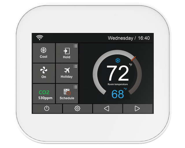 Ac24v Heat Pump Thermostat / USA Market Thermostat / Smart Thermostat