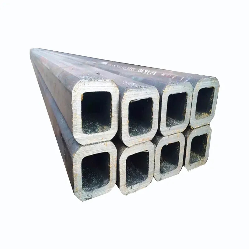 Tuyau en acier/tube creux/métal/tuyau carré noir Inox Premium Production Prix compétitif