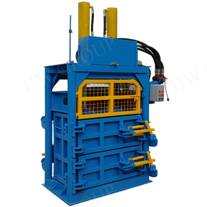 Arroz hidráulica <span class=keywords><strong>paja</strong></span> algodón residuos de papel ropa cartón prensa de balas máquina - Product Image 3