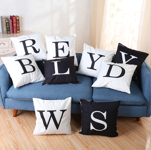 LED Alphabet Pillow Lighting <strong>Letter</strong> Sofa DecoratIve Pillow <strong>Cushion</strong> - Product Image 3