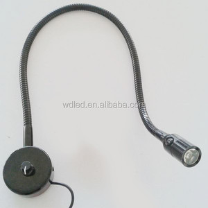 Lampe de lecture de chevet LED 1W à intensité variable - Product Image 1