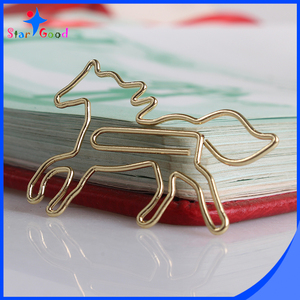 Personnalisé <span class=keywords><strong>De</strong></span> <span class=keywords><strong>Bureau</strong></span> Mémo Titulaire Liant Cheval En Forme <span class=keywords><strong>de</strong></span> Trombones - Product Image 5