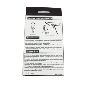 Clignotants <span class=keywords><strong>de</strong></span> vélo Led, feu <span class=keywords><strong>de</strong></span> <span class=keywords><strong>direction</strong></span>, accessoires <span class=keywords><strong>de</strong></span> bicyclette - Product Image 5