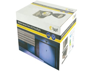 Scatola di Imballaggio Personalizzata per Faretto di Sicurezza da Esterno con Laminazione Opaca, Cartelle in Cartone Ondulato dal Design Durevole - Product Image 5