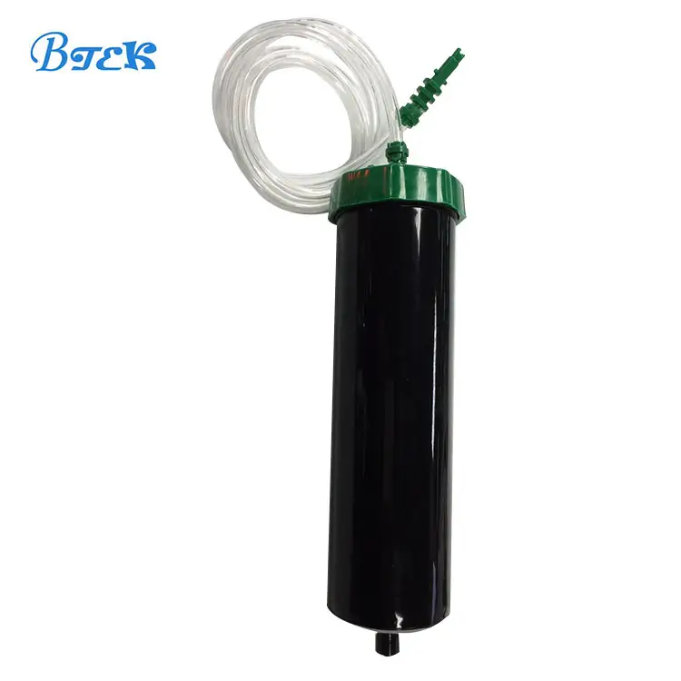 Dispensador de resina de plástico negro UV, barril dispensador de pegamento de jeringa, alta calidad, 300ml/CC