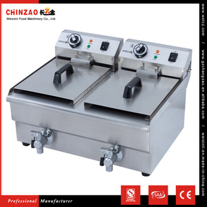 CHINZAO Hecho En China Precio Razonable Automática Máquina Papas Fritas Eléctrico Freidora - Product Image 1