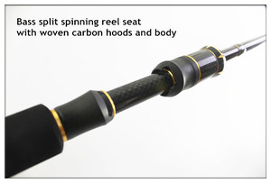 Caña <span class=keywords><strong>de</strong></span> pescar Fishingsoul BAR004, 1 pieza, <span class=keywords><strong>de</strong></span> fibra <span class=keywords><strong>de</strong></span> carbono nano, muy vendida, para <span class=keywords><strong>pesca</strong></span> <span class=keywords><strong>de</strong></span> lubina. - Product Image 5