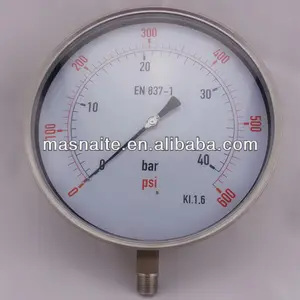 Pressure Manometer 10inch 250mm Huge Pressure Gauge Manometer