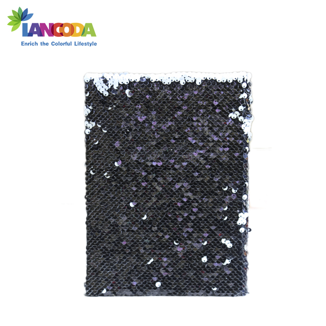 Индивидуальный блокнот с сублимационной печатью и блестками