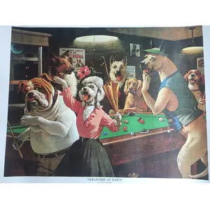 台球狗玩游戏海报集