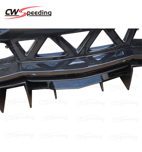 LÈVRE ARRIÈRE EN FIBRE DE CARBONE LÈVRE DE PARE-CHOCS ARRIÈRE DIFFUSEUR ARRIÈRE pour LAMBORGHINI <span class=keywords><strong>AVENTADOR</strong></span> LP700 720 750 KIT CARROSSERIE - Product Image 3