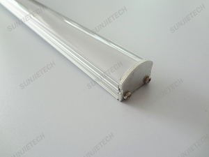 1715 H gran ángulo de visión llevó <span class=keywords><strong>perfil</strong></span> con estriado cubierta de la PC difusor de <span class=keywords><strong>perfil</strong></span> de aluminio <span class=keywords><strong>LED</strong></span> - Product Image 4