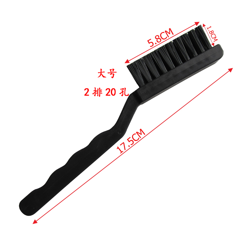 Антистатическая зубная щетка в форме пластиковой щетки/зубные щетки/щетка esd cleanroom