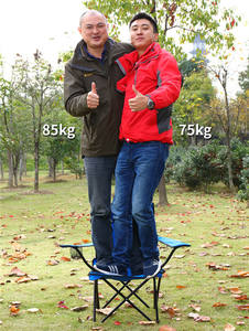 YOUME Chaise de pêche pliante légère et confortable pour lac et rivière pour camping, <span class=keywords><strong>randonnée</strong></span> et pique-nique. - Product Image 6