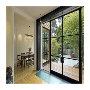 Griglie per finestre design rifinito semplici finestre e porte in ferro con griglia in vetro temperato <span class=keywords><strong>grigio</strong></span> progetta la <span class=keywords><strong>porta</strong></span> a <span class=keywords><strong>battente</strong></span> - Product Image 6
