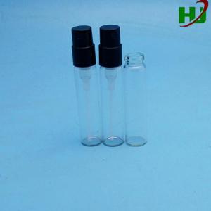 1.5ml-4ml בושם בקבוקים לדוגמא עם 10mm הצמד מרסס