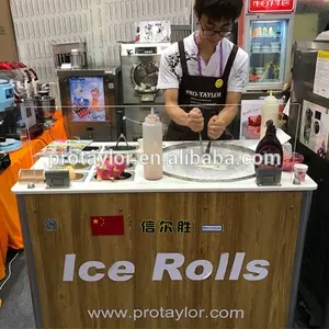Pro-taylor Fried Ice Cream Roll Machine Mesin Ais Krim Goreng