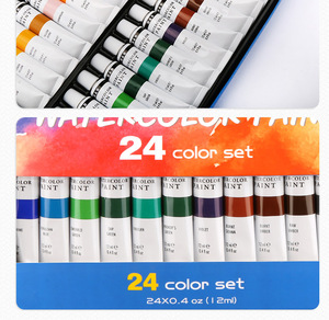 Juego de pinturas de color wate profesional al por mayor de Aquarela China - Product Image 2