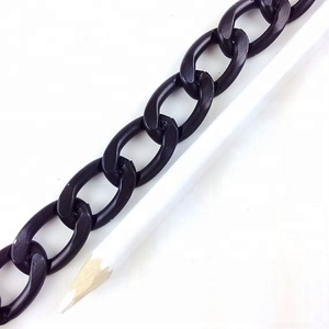 マットブラック カーブチェーン メタル ツイスト カーブチェーン オープンリンクチェーン - Product Image 2
