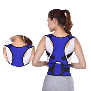 Adjustable Pain Relief Waist Lumbar Brace Posture Back Shoulder Supports Belt Strap Posture Corrector