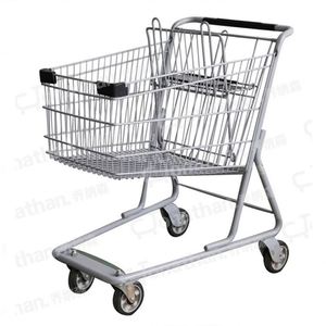 110L dépliable pour supermarché mobile pas cher shoopping polyester chariot - Product Image 2