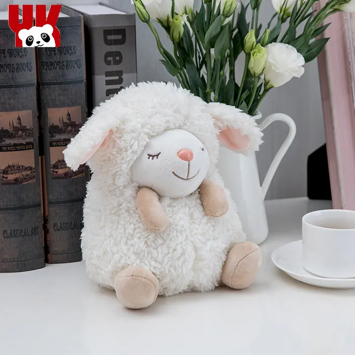 OEM ODM Custom Cute plushie Lamb newborn Stuffed Animal There are many colors soft bulk knit Sheep doll Plush Toy