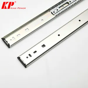 Ball bearing hardware products channel Drawer Slide with telescopic Drawer Slide