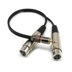 Cable de Audio <span class=keywords><strong>conector</strong></span> <span class=keywords><strong>jack</strong></span> estéreo de 3,5mm <span class=keywords><strong>a</strong></span> la izquierda Y <span class=keywords><strong>a</strong></span> la derecha enchufes <span class=keywords><strong>XLR</strong></span> Y divisor de línea de cobre puro cable - Product Image 2
