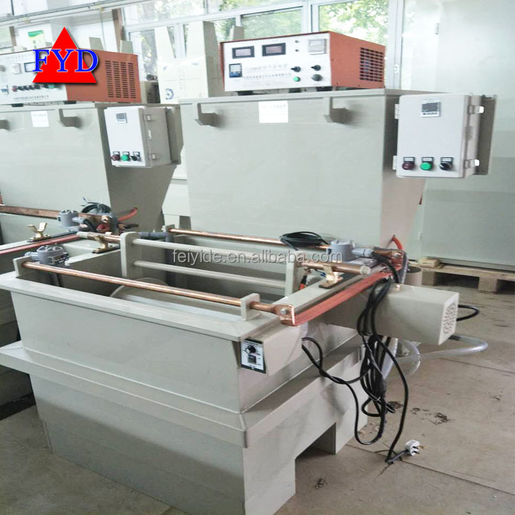 Feiyide ручная цилиндрическая гальваническая линия для медного золотого цинкового покрытия