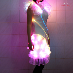 Vestido latino de la danza Irlandesa LED programable - Product Image 2