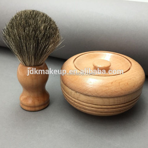 Meilleur Vente Pas Cher Bois <span class=keywords><strong>Blaireau</strong></span> Pour Hommes Rasage Outil Outils <span class=keywords><strong>De</strong></span> <span class=keywords><strong>Coiffeur</strong></span> - Product Image 2