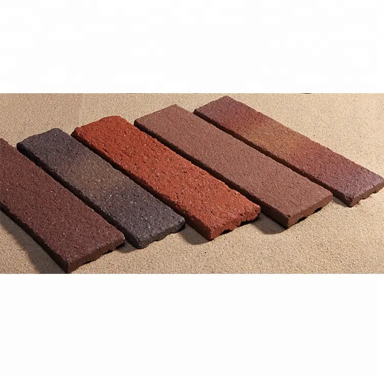 Natural Clay Brick without Glaze Wall Brick Veneer