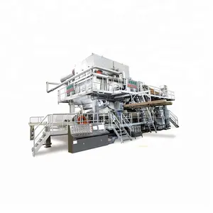 Low cost energy saving automatic face tissue paper machine