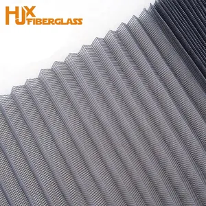 Polyester Flyscreen Folding Window Net Window Door Screen Pleated Mesh Systems Insect Plisse Mesh Material