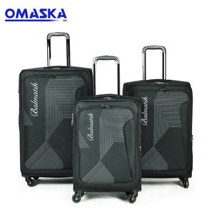 OMASKA Sacs de voyage personnalisés 4 roues Nylon 20 24 28 pouces Ensemble de <span class=keywords><strong>3</strong></span> pièces Ensemble de bagages <span class=keywords><strong>pas</strong></span> <span class=keywords><strong>cher</strong></span> Valise à roulettes - Product Image 1