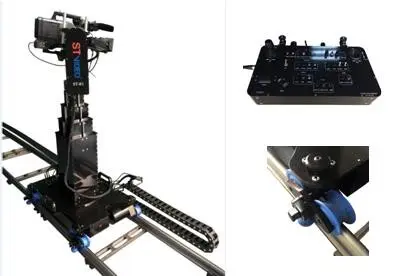 2016 new products telescopic crane for TV station shooting, live broadcasting