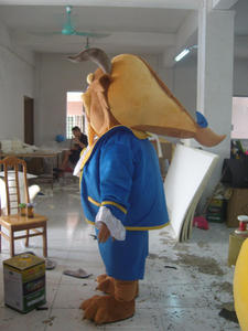 Jouissance CE beauté <span class=keywords><strong>et</strong></span> <span class=keywords><strong>la</strong></span> bête costume de mascotte pour adultes - Product Image 4