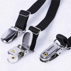 Wholesale Elastic Adjustable 2.5cm 1.5cm Non-slip Locking Mens Shirt Garters <strong>Suspender</strong> <strong>Belts</strong> - Product Image 4