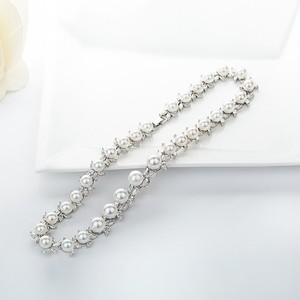 Teemi gros nouvelle conception de haute qualité 2015 femmes élégantes Sea Shell Perle luxe de mariée mariage Bijoux Colliers Cho - Product Image 2