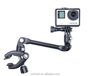 जाम समायोज्य संगीत माउंट गिटार बास वायलिन Mic के लिए खड़े हो जाओ GoPro हीरो कैमरा HERO4 सत्र/4/3 +/3/2/1/xiaomi/sjcam