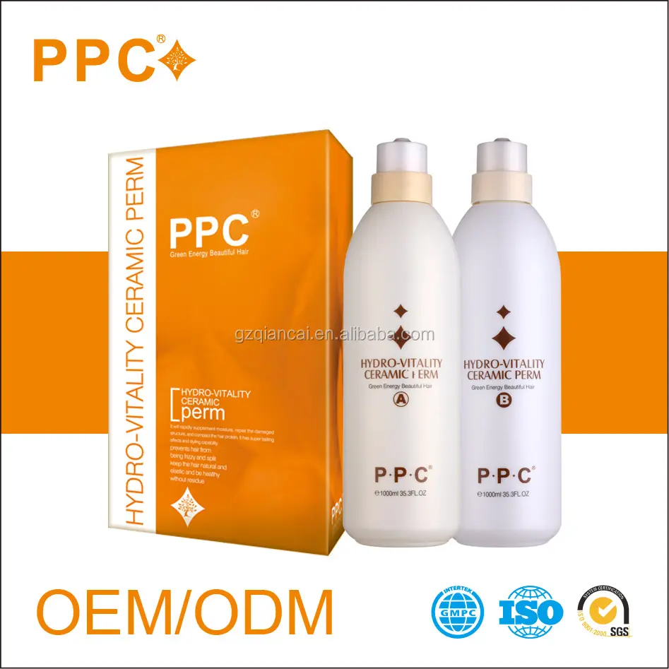 일본 헤어 파마 로션 브랜드 OEM 1000ml * 2/세트 핫 웨이브 영구 헤어 rebonding 크림